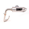 HMF Racing Performance Full System Exhaust for Polaris RZR 200, Brushed with Euro Polished end cap