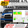 2007 - 2009 Dodge 6.7L Cummins 68RFE | Transmission Tuning by PPEI