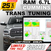 2019 - 2024 Ram 6.7L Cummins 68RFE | Transmission Tuning by PPEI