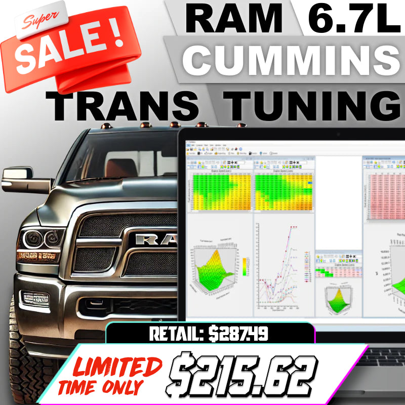 2010 - 2012 RAM 6.7L Cummins 68RFE | Transmission Tuning by PPEI