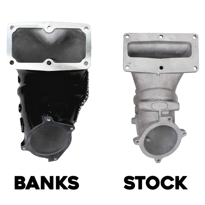 2019 - 2024 RAM 2500/3500 6.7L Cummins Monster-Ram Intake System (Black).