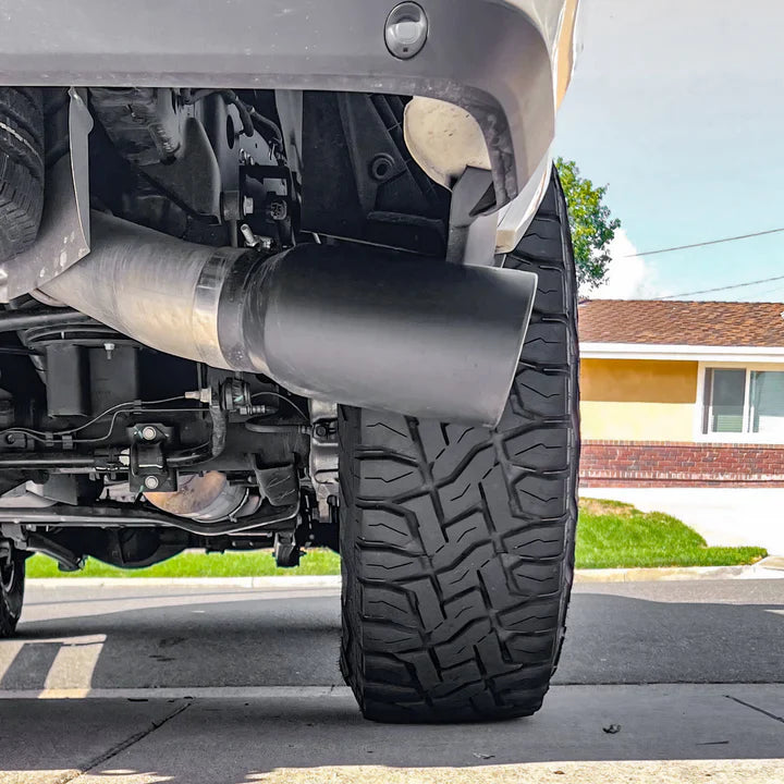 2019 - 2024 RAM 2500/3500 6.7L Cummins MCSB (SINGLE REAR WHEEL ONLY) | Banks Monster Exhaust System W/ Black Tip