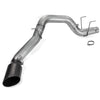 2019 - 2024 RAM 2500/3500 6.7L Cummins CCSB (SINGLE REAR WHEEL ONLY) | Banks Monster Exhaust System W/ Black Tip.