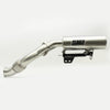 HMF Racing Titan SS Big Core Dual Turbo-Back Exhaust for Can-Am Maverick R, Stainless Steel with Billet end caps, main product photo