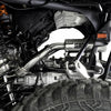 HMF Racing Titan SS Big Core Dual Turbo-Back Exhaust for Can-Am Maverick R, Stainless Steel with Billet end caps, photo 2