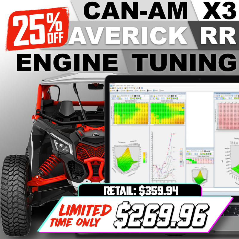 CAN-AM MAVERICK X3 TURBO RR | ENGINE TUNING BY PPEI