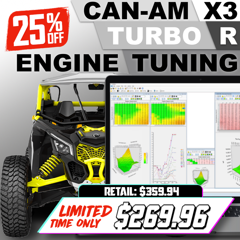 2017 CAN-AM MAVERICK X3 TURBO R | ENGINE TUNING BY PPEI