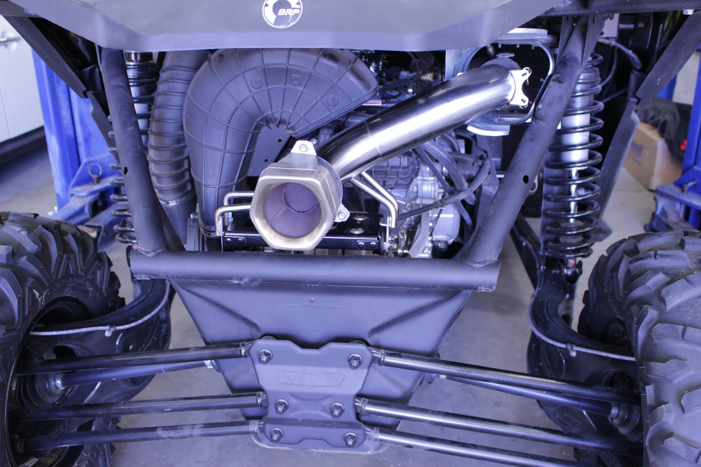 2017+ EVP Can-Am Maverick X3 Muffler Bypass Straight Pipe by EVO Powersports