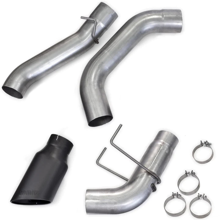 2019 - 2024 RAM 2500/3500 6.7L Cummins CCSB (SINGLE REAR WHEEL ONLY) | Banks Monster Exhaust System W/ Black Tip.