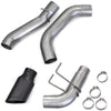 2019 - 2024 RAM 2500/3500 6.7L Cummins CCSB (SINGLE REAR WHEEL ONLY) | Banks Monster Exhaust System W/ Black Tip.