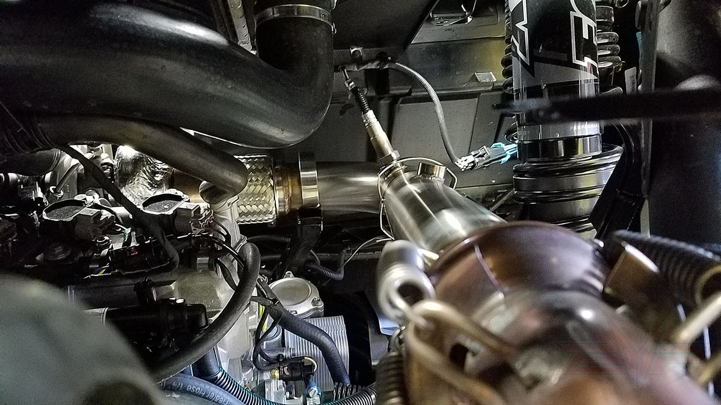 2017+ Can-Am Maverick X3 Turbo Race Bypass Pipe by Evolution Powersports
