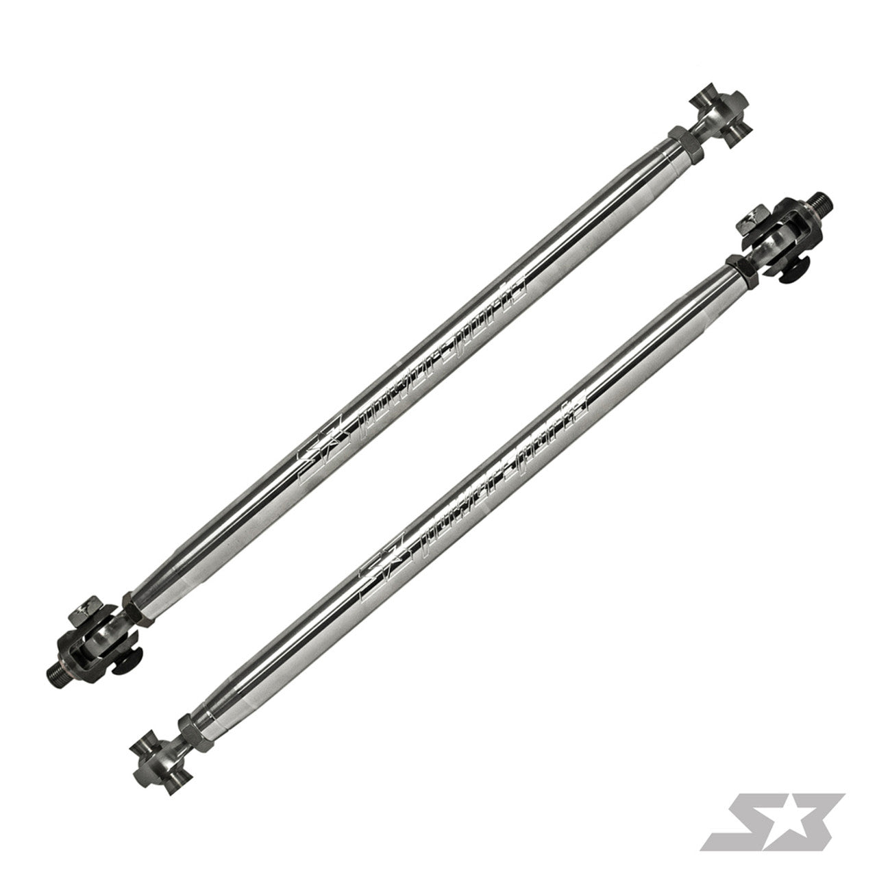 Can-Am Maverick X3 Billet Aluminum Tie Rods w/ Clevis by S3 Powersports