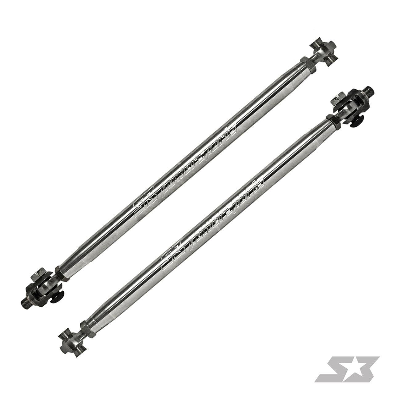 Can-Am Maverick X3 Billet Aluminum Tie Rods w/ Clevis by S3 Powersports