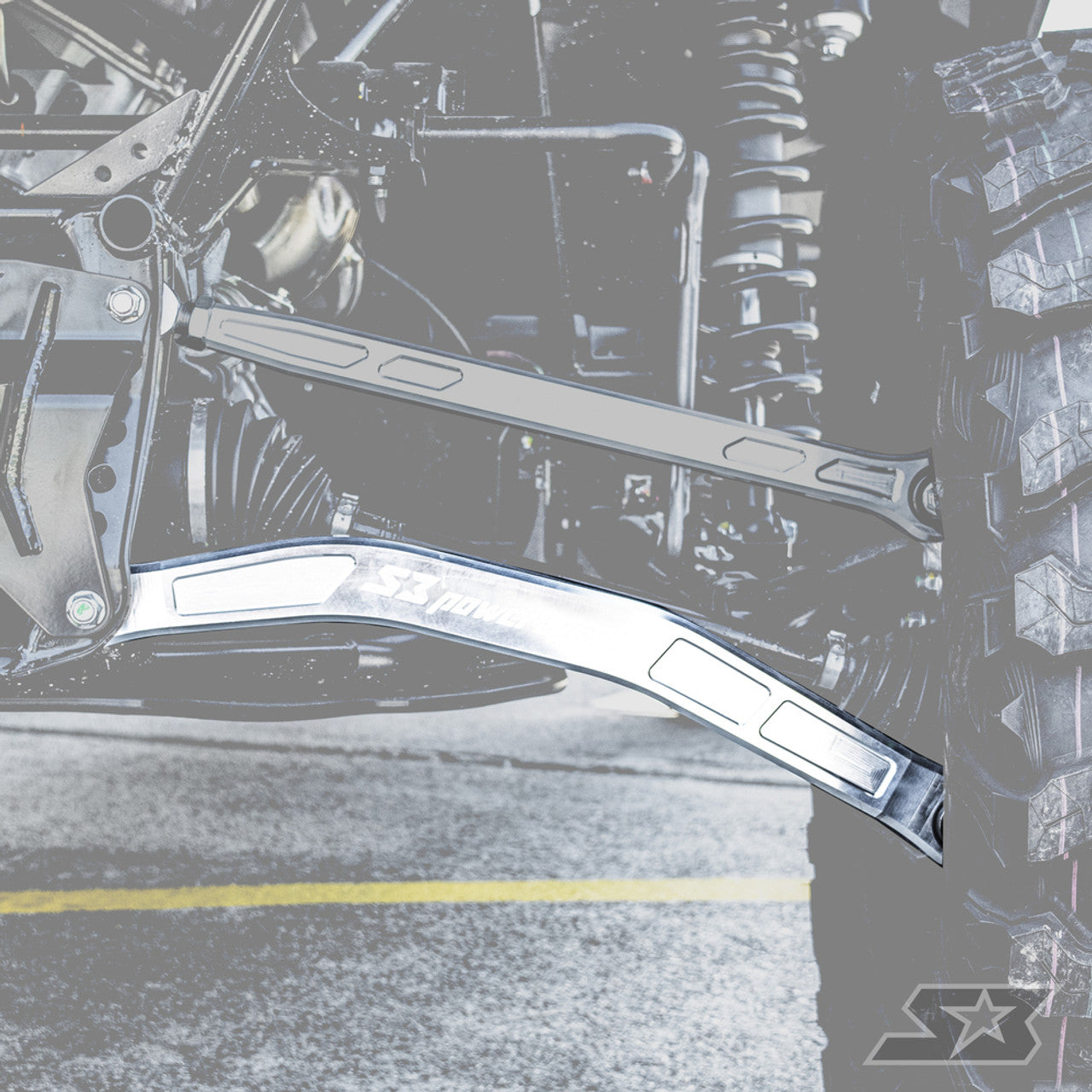 S3 Power Sports Honda Talon 1000R Billet Aluminum High Clearance Radius Rods