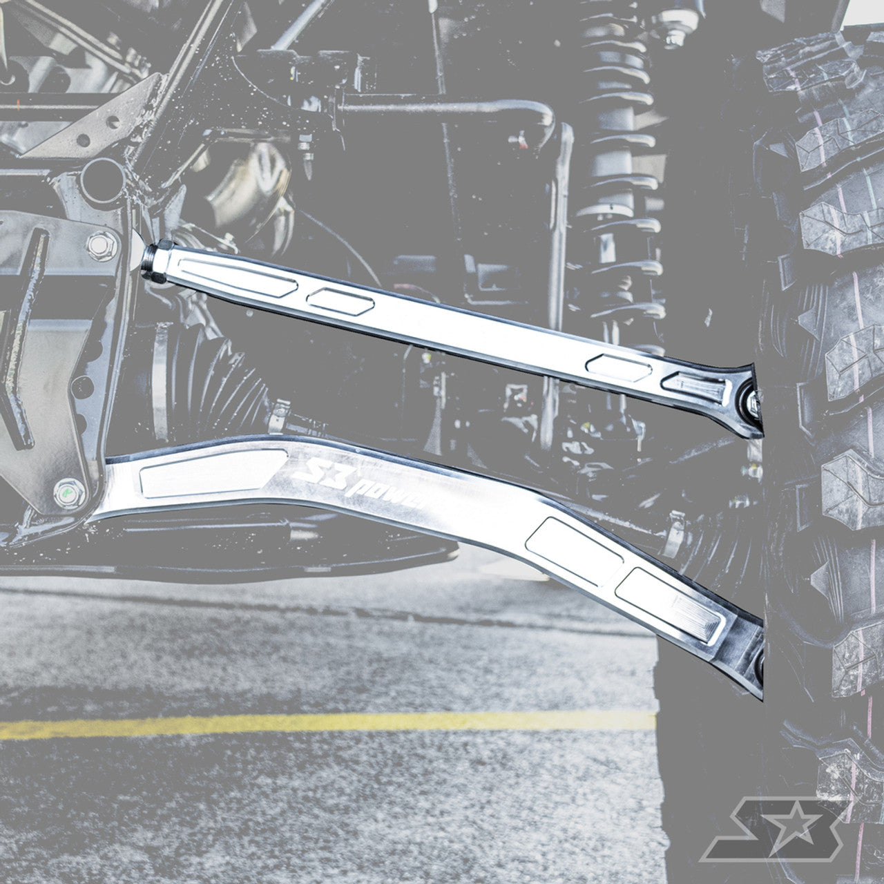 S3 Power Sports Honda Talon 1000R Billet Aluminum High Clearance Radius Rods