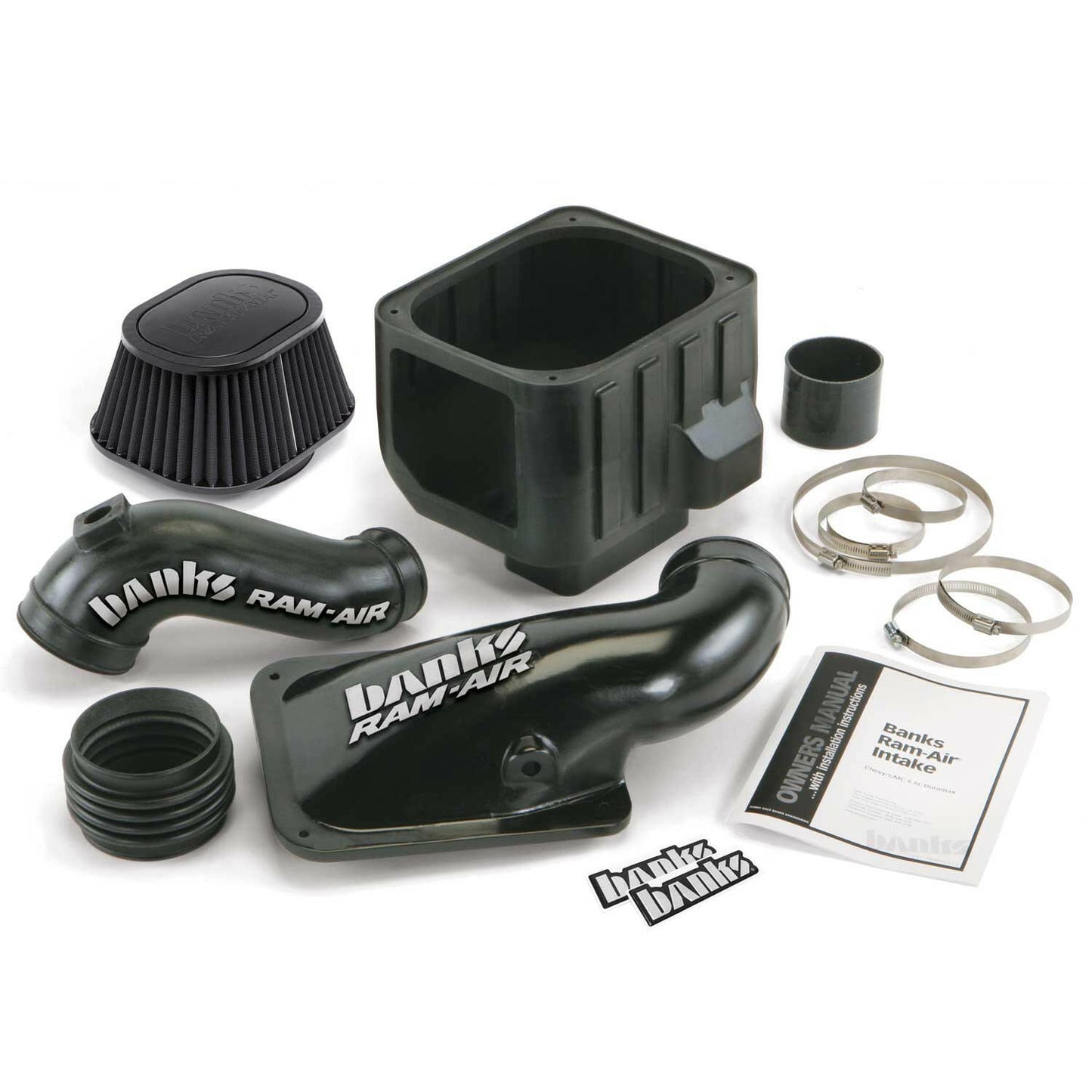 Banks Power Ram-Air Cold-Air Intake System Dry Filter 01-04 Chevy/GMC 6.6L LB7 Banks Power.
