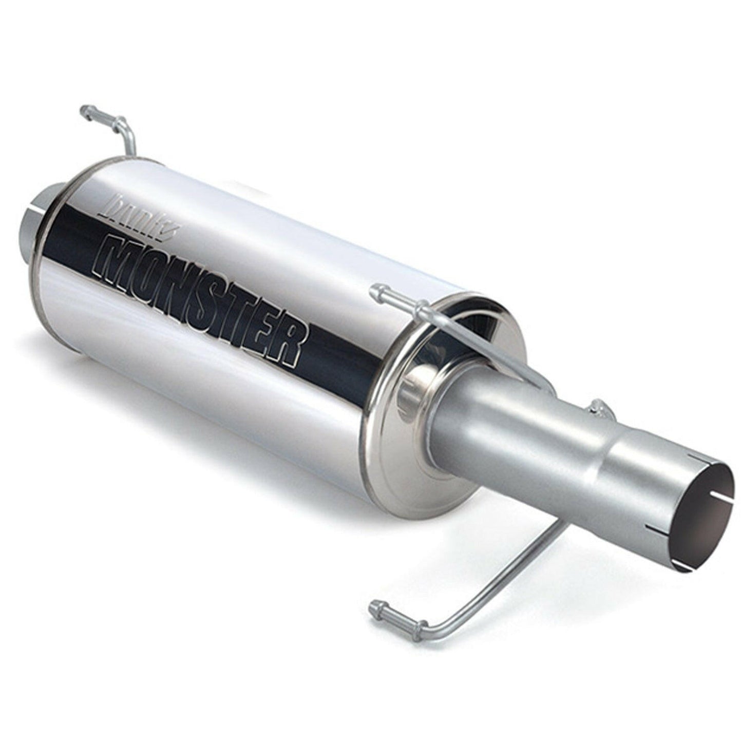 Banks Power Stainless Steel Exhaust Muffler 4 Inch Inlet and Outlet W/hardware 03-04 Dodge 5.9L Banks Power.