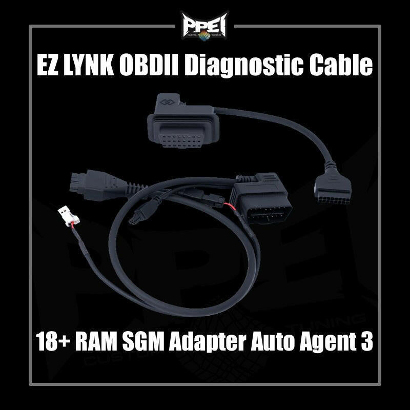 PPEI　Agent　–　OBDII　Adapter　SGM　RAM　18+　with　Cable　Auto　Tuning