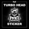 PPEI Turbo Head Sticker (large).