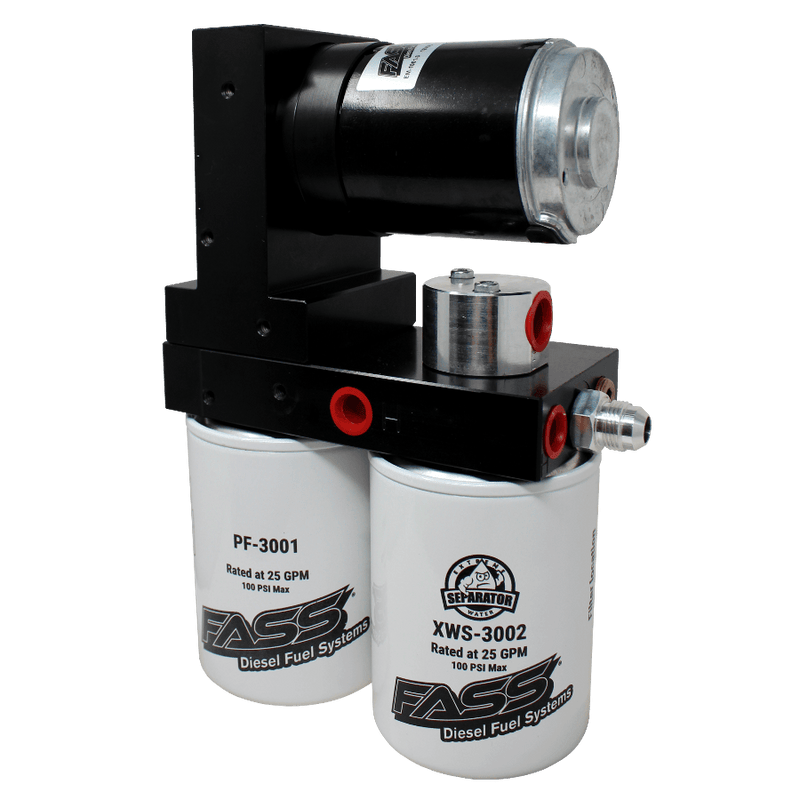 FASS TSD07100G Titanium Signature Series Diesel Fuel System 100GPH Dodge Cummins 5.9L and 6.7L 2005-2018 & 2021 - TSD07100G.