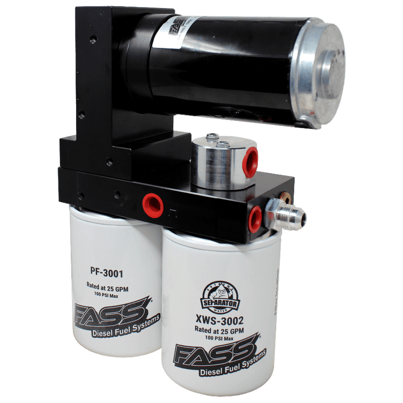 FASS Titanium Signature Series Diesel Fuel System 290GPH Dodge Cummins 5.9L and 6.7L 2005-2018 and 2021 - TSD07290G.