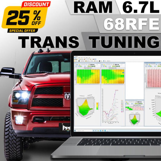2010 - 2012 RAM 6.7L Cummins 68RFE | Transmission Tuning by PPEI