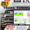 2010 - 2012 RAM 6.7L Cummins 68RFE  | Transmission Tuning by PPEI