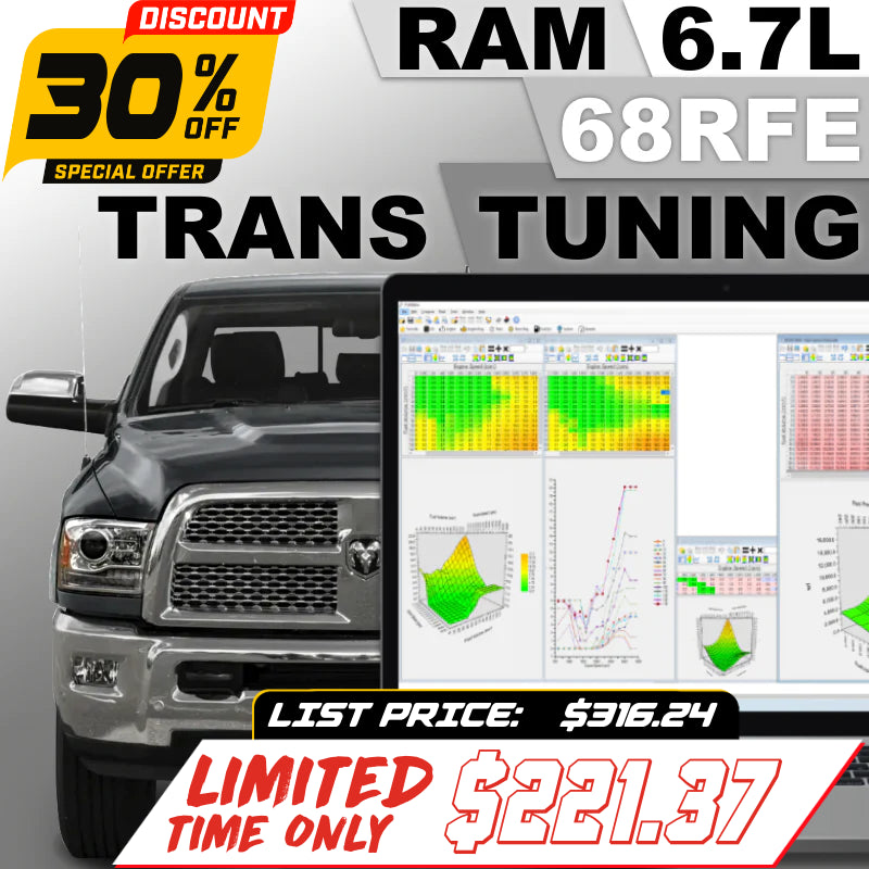 2013 - 2018 Ram 6.7L Cummins 68RFE | Transmission Tuning by PPEI