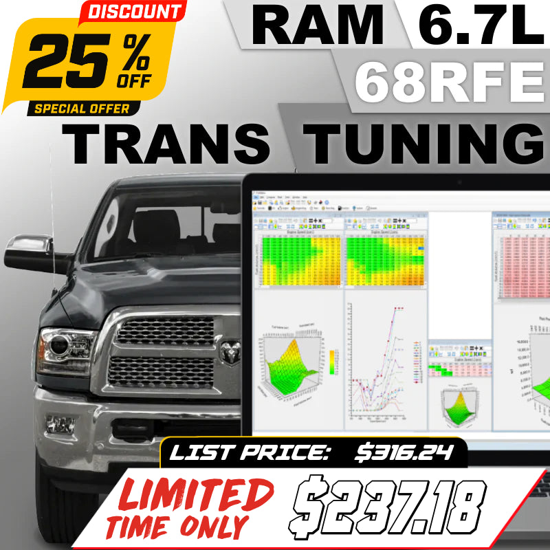 2013 - 2018 Ram 6.7L Cummins 68RFE | Transmission Tuning by PPEI