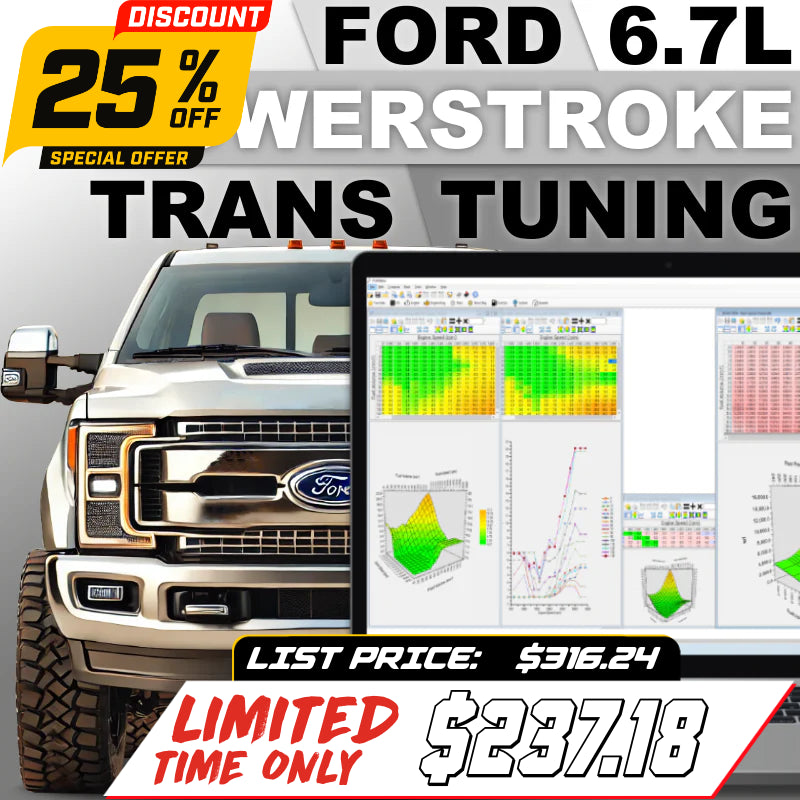 2011 - 2019 Ford 6.7L Powerstroke 6R140 | Transmission Tuning by PPEI