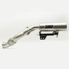 HMF Racing Titan SS Big Core Dual Turbo-Back Exhaust for Can-Am Maverick R, Stainless Steel with Billet end caps, main product photo