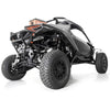HMF Racing Titan SS Big Core Dual Turbo-Back Exhaust for Can-Am Maverick R, Stainless Steel with Billet end caps, photo 3