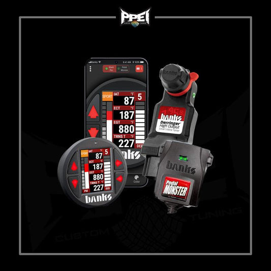 2024 - 2025 GM 6.6L L5P Duramax | Banks Power Derringer High Output Module + iDash Pro + PedalMonster