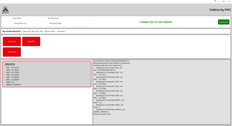 ECM & TCM Unlocking Tool "DEBETA" by PPEI Tuning