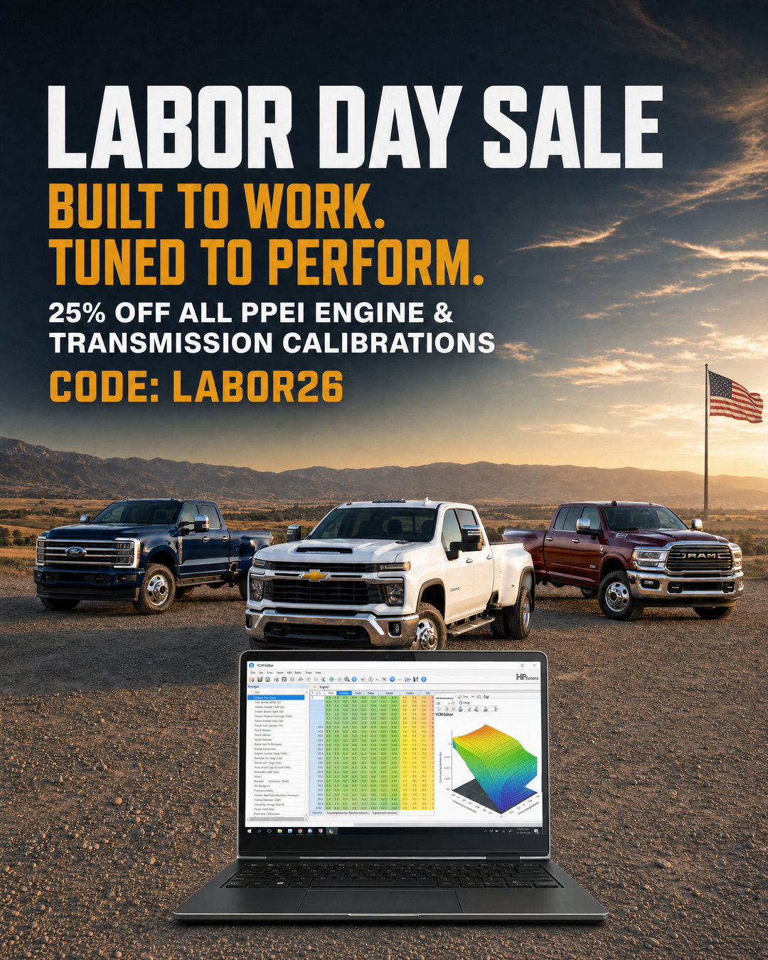 PPEI Labor Day sale banner
