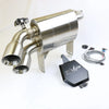 Can-Am Maverick X3 Captain's Choice Electric Cut Out Exhaust by EVO Powersports
