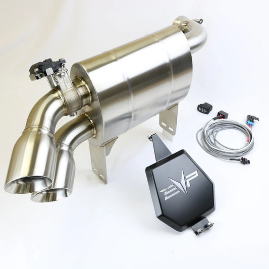 Can-Am Maverick X3 Captain's Choice Electric Cut Out Exhaust by EVO Powersports