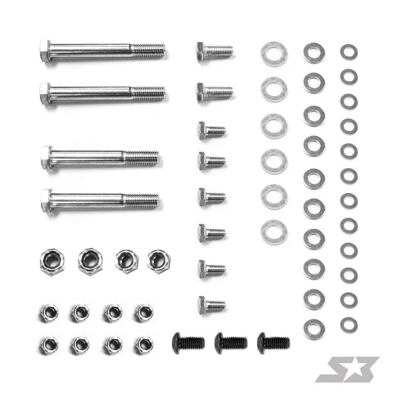 Can-Am Maverick X3 Front Gusset Kit (2017-2021) by S3 Powesports