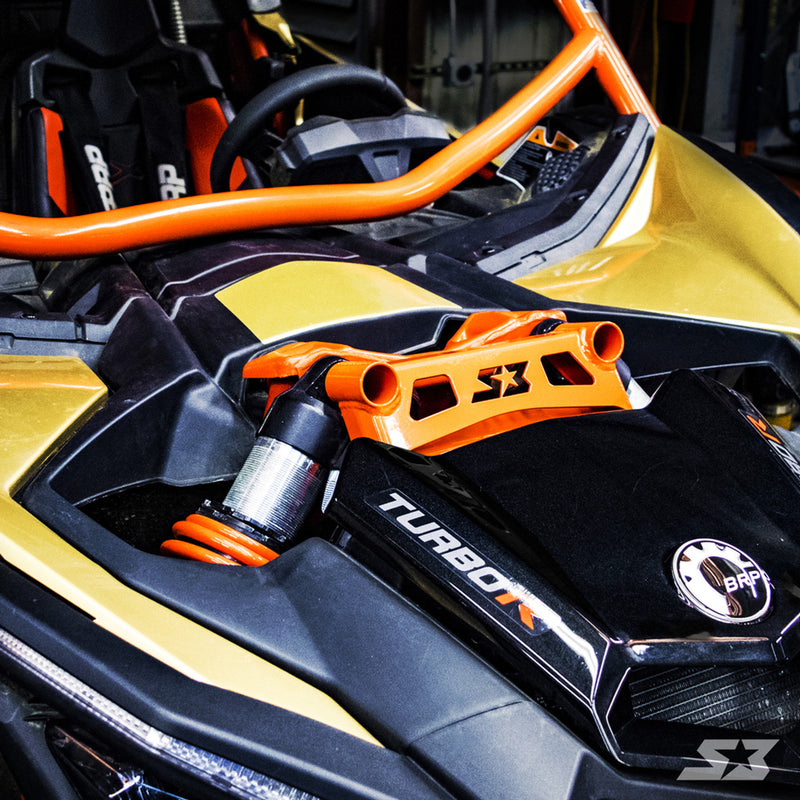 S3 Powersports Can-Am Maverick X3 Front Shock Tower Brace