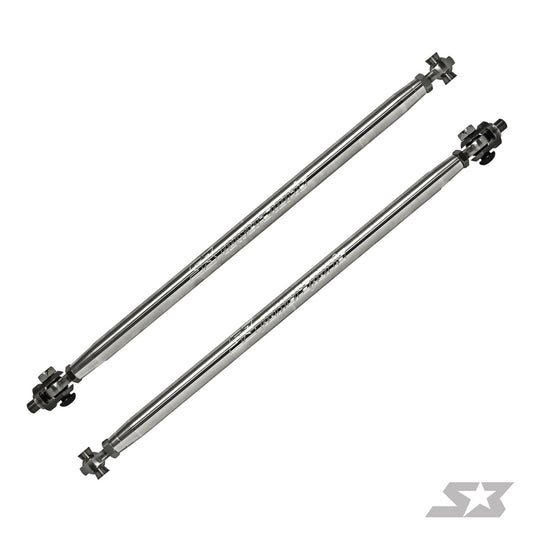 Can-Am Maverick X3 Billet Aluminum Tie Rods w/ Clevis by S3 Powersports