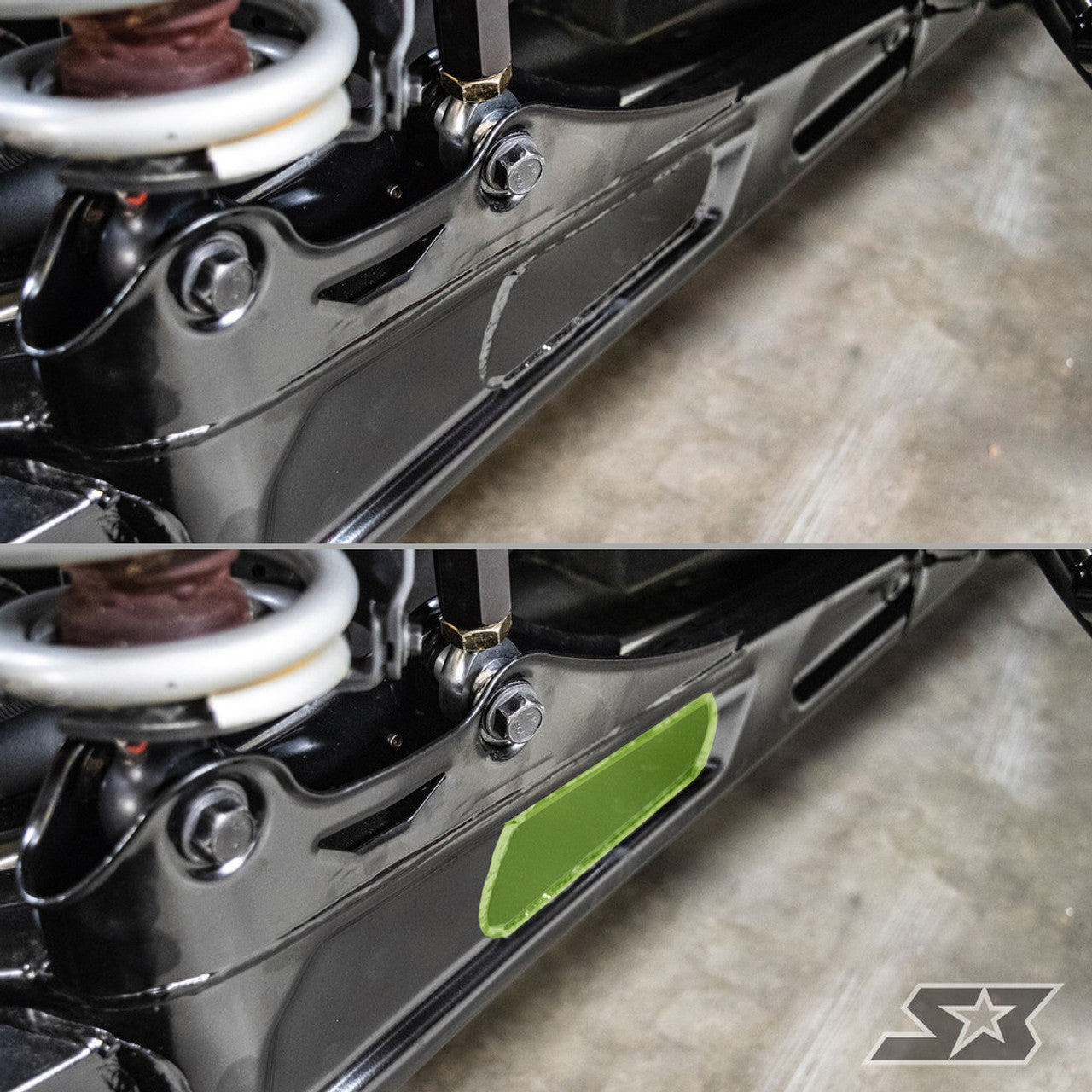 Can-Am Maverick X3 Trailing Arms Weld-In Gusset Kit by S3 Powersports