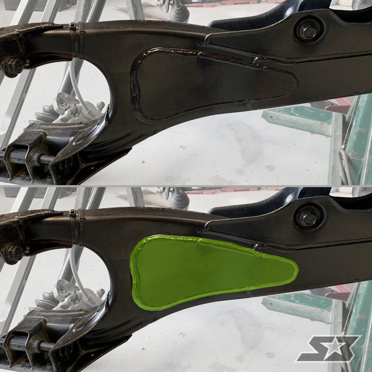 Can-Am Maverick X3 Trailing Arms Weld-In Gusset Kit by S3 Powersports