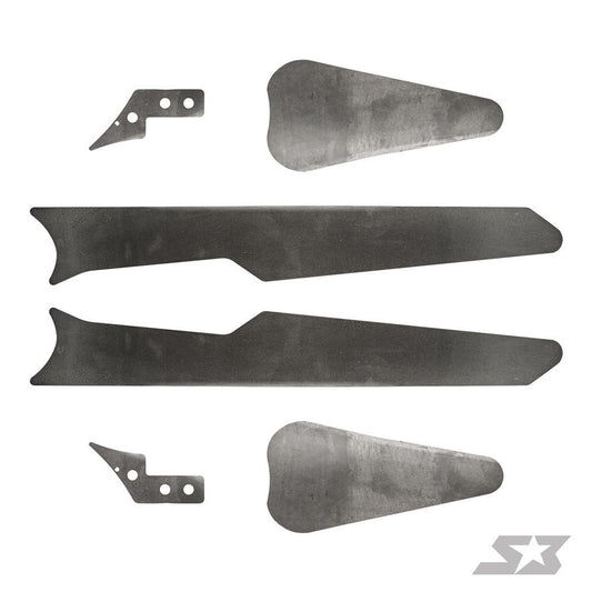Can-Am Maverick X3 Trailing Arms Weld-In Gusset Kit by S3 Powersports
