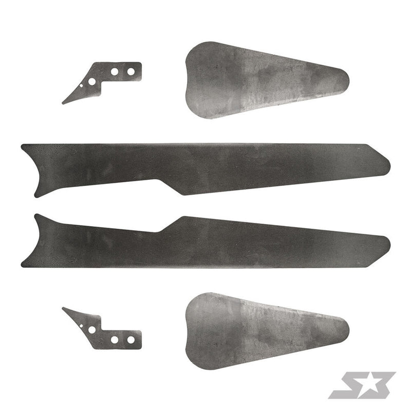 Can-Am Maverick X3 Trailing Arms Weld-In Gusset Kit by S3 Powersports