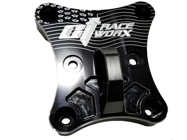 Maverick X3 Billet Proof Radius Rod Plate with Tow Ring by CT Race Worx