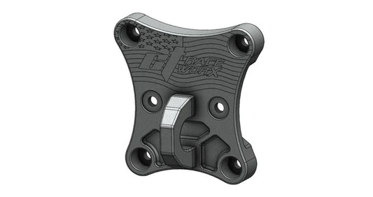 Maverick X3 Billet Proof Radius Rod Plate with Tow Ring by CT Race Worx