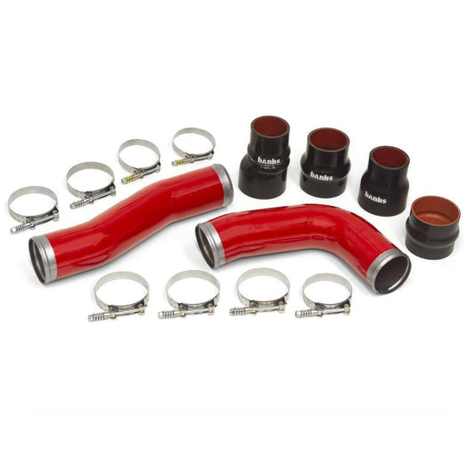 Banks Power Boost Tube Kit Red Powdercoat 2010-12 Ram 6.7L OEM Replacement Boost Tubes Banks Power.