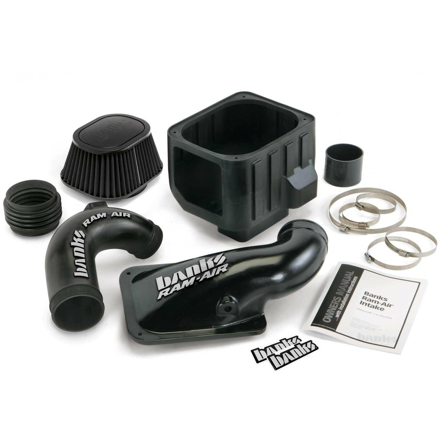 Banks Power Ram-Air Cold-Air Intake System Dry Filter 04-05 Chevy/GMC