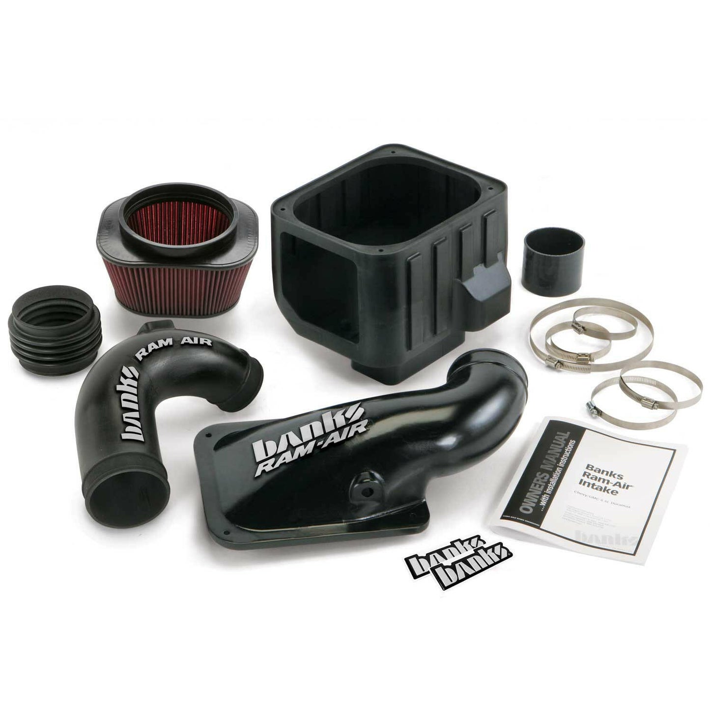 Banks Power Ram-Air Cold-Air Intake System Oiled Filter 04-05 Chevy/GMC 6.6L LLY Banks Power