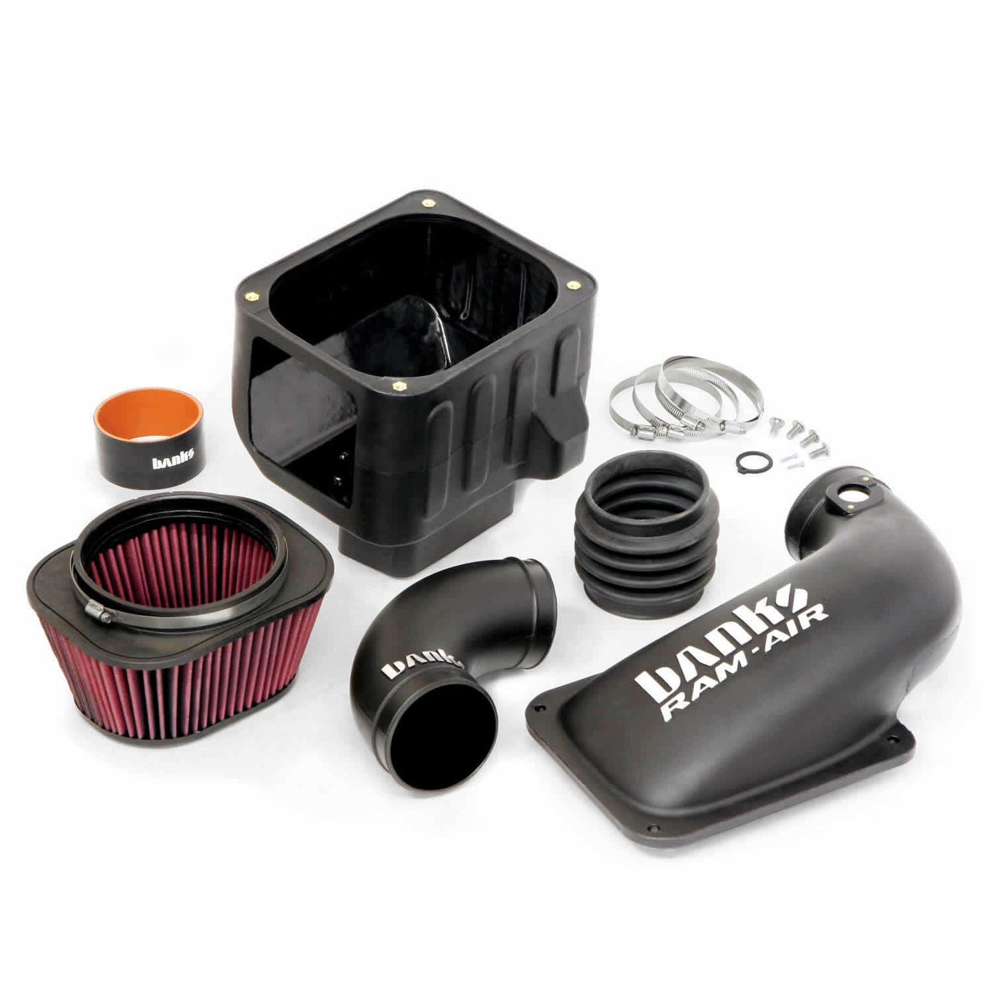 Banks Power Ram-Air Cold-Air Intake System Oiled Filter 11-12 Chevy/GMC 6.6L LML Banks Power.